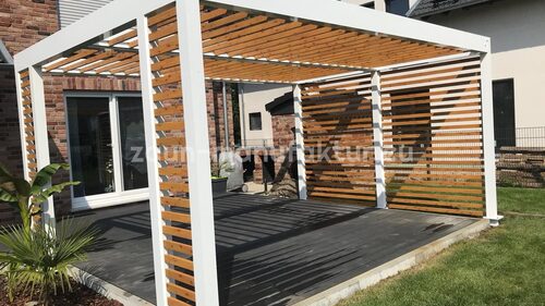 Pergola für Terrasse - Hintergrund (7 von 9)