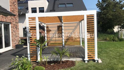 Pergola für Terrasse - Montage (9 von 9)